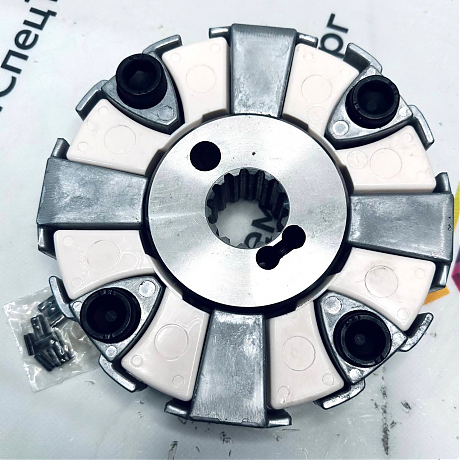 050H 14шлиц (Assy + Gear 14T) Муфта  соединительная  в сборе с центральной шлицевой частью. Фото 1